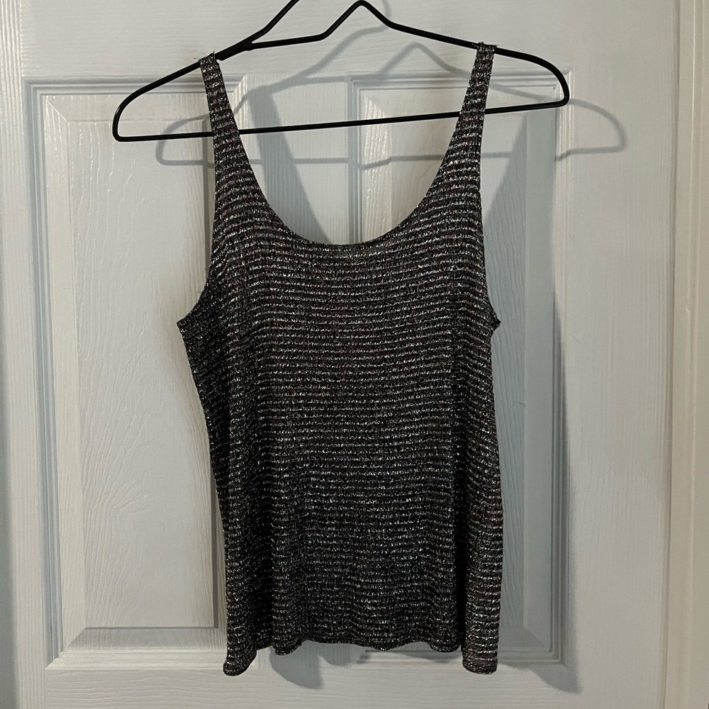 Metallic Tank Top